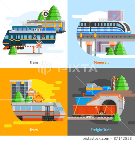 Rail Transport 2x2 Design Concept Rail Transport 2x2 Design Concept 87142838