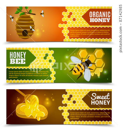 Honey Banners Set 87142985
