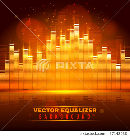 Equalizer wave light background poster Equalizer wave light background poster 87142988