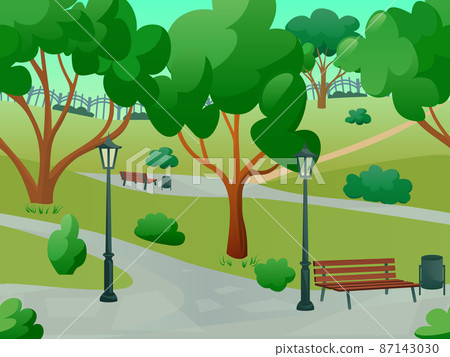 Park Landscape Flat 87143030