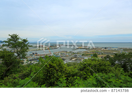 Ishinomaki City, Miyagi Prefecture Earthquake reconstruction work in the first year of Reiwa 87143786