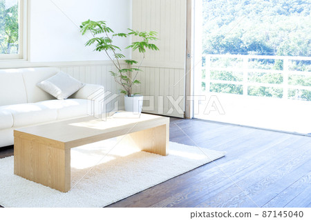Living room where the sun shines 87145040