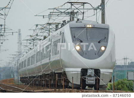 Hokuriku Main Line Mikawa-Kaga Kasama JR West 683 series S07 + S23 formation (Kanazawa) Shirasagi 87146050