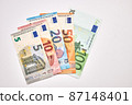 Photo of Euro Banknotes Nominals 87148401