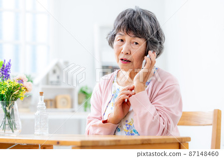 Senior woman who is fraudulent 87148460