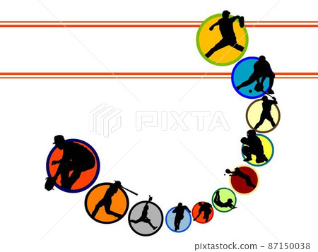 Baseball icon (title frame) Baseball icon (title frame) 87150038