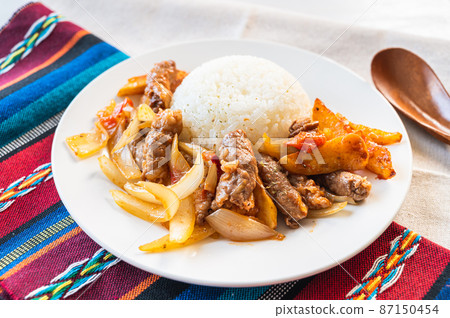 秘魯食物 Lomo Saltado 秘魯食物 Lomo Saltado 87150454