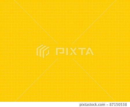 Simple background illustration material of grid made of dotted line 87150538