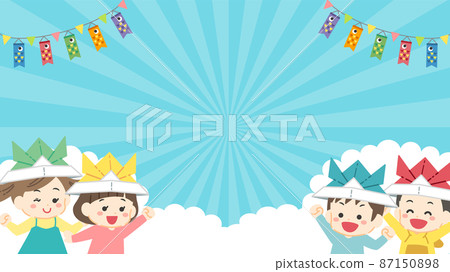 兒童節橫幅 / 16：9 尺寸 POP / 無字符 87150898