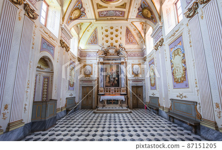 interiors of Pisa charterhouse in Calci, Pisa, Italy interiors of Pisa charterhouse in Calci, Pisa, Italy 87151205