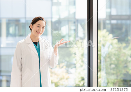 Medical image Young female doctor Shooting cooperation: LINK FOREST Medical image Young female doctor Shooting cooperation: LINK FOREST 87151275