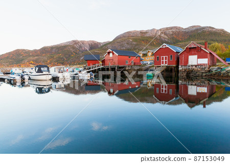 Vingvagen fishing village landscape photo Vingvagen fishing village landscape photo 87153049