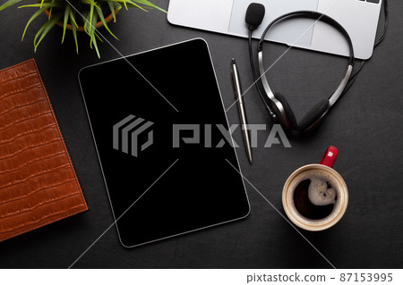 Tablet with blank screen Tablet with blank screen 87153995