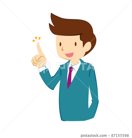 Illustration material to explain 87155598
