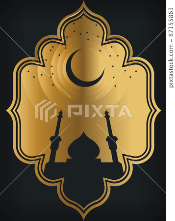 Frame Background Arabic Ornamental Ramadan Eid Mubarak Template Frame Background Arabic Ornamental Ramadan Eid Mubarak Template 87155861