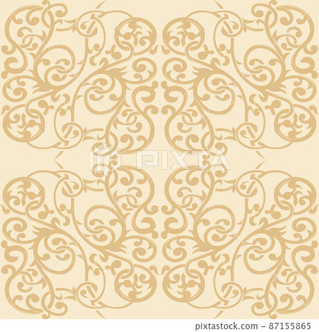 Floral Seamless Pattern Ornamental Background Decorative Wallpaper Floral Seamless Pattern Ornamental Background Decorative Wallpaper 87155865