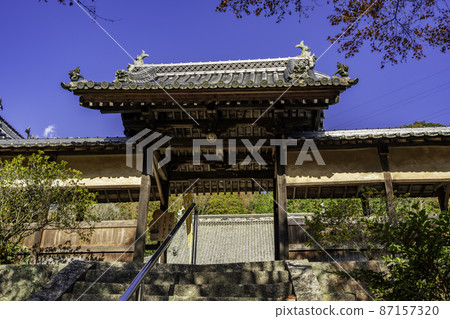 Hosenji Sanmon Gate, Ibara City, Okayama Prefecture Hosenji Sanmon Gate, Ibara City, Okayama Prefecture 87157320