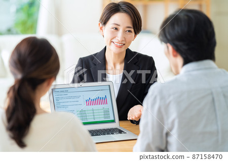 Business consultant planner middle living Business consultant planner middle living 87158470