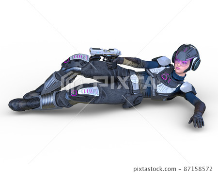 Female fighter 87158572