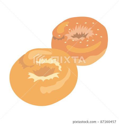 2個百吉餅 2個百吉餅 87160457