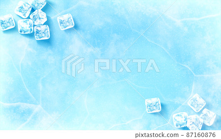 Icy surface background 87160876