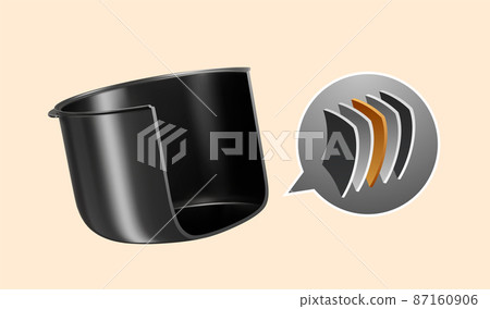 Inner pot with multilayer designs - Stock Illustration [87160906] - PIXTA