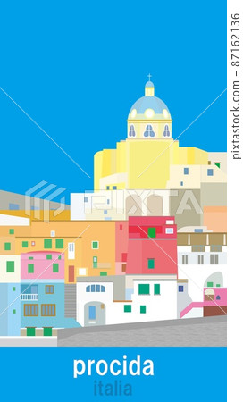 Procida procida 意大利意大利旅行海報 Procida procida 意大利意大利旅行海報 87162136