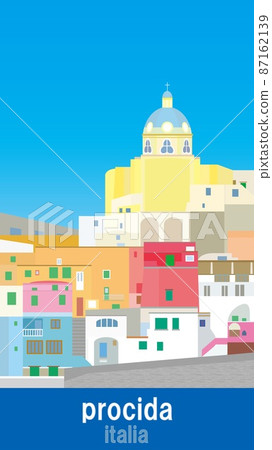 Procida procida 意大利意大利旅行海報 Procida procida 意大利意大利旅行海報 87162139