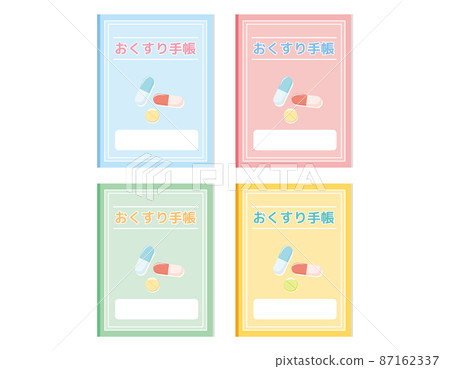 Medicine notebook vector illustration Medicine notebook vector illustration 87162337