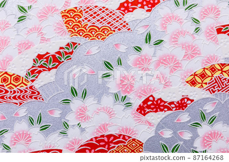 Yuzen Japanese paper with stronger foil Yuzen Japanese paper with stronger foil 87164268