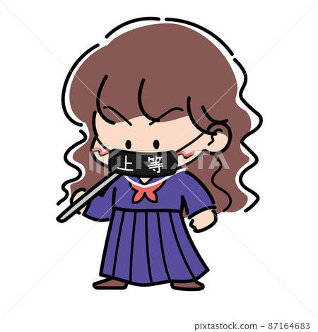 80 年代復古花式插畫風格 sukeban 80 年代復古花式插畫風格 sukeban 87164683
