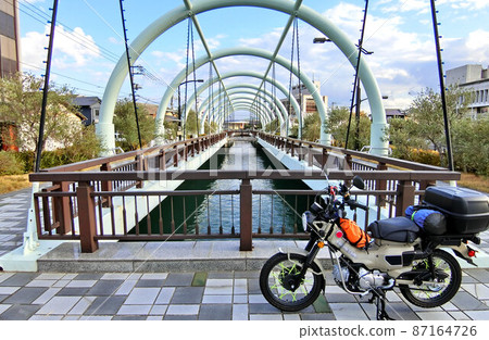The narrowest strait in the world on Shodoshima Dofuchi Strait 87164726