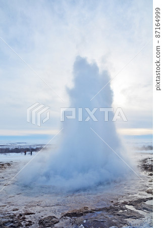 Winter Geysir, Iceland 87164999
