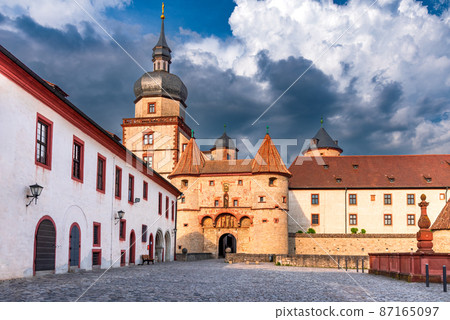 Wurzburg, Germany. Marienberg hilltop city Wurzburg, Germany. Marienberg hilltop city 87165097