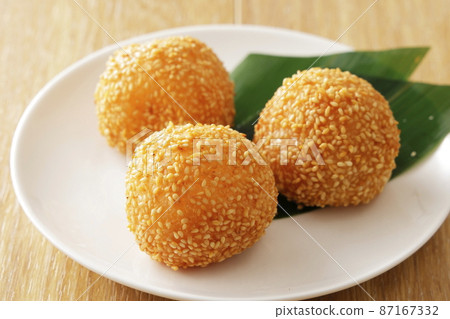 芝麻餃子 87167332