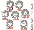 Cold symptom set 87167411