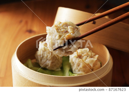 Steamed shumai using pork 87167623