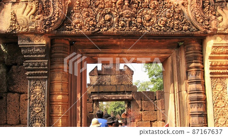 Banteay Srei in Siem Reap, Cambodia. Banteay Srei in Siem Reap, Cambodia. 87167637