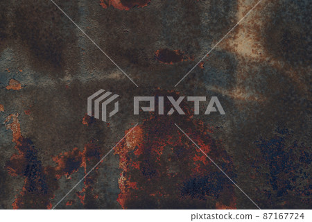 Background material of iron plate that rusts progressing c-1-2 Adds dark cold colors Background material of iron plate that rusts progressing c-1-2 Adds dark cold colors 87167724