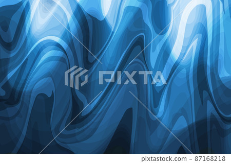 Fluid art. Modern artwork background. Mixture of acrylic paints. Abstract liquid painting marble texture, colorful gradient waves. Vector design for banner, flyer, business card, cover, invitation 87168218