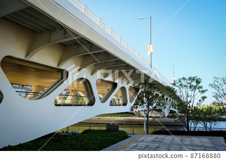 Shanghai West Gaijin Area Bridge 87168880
