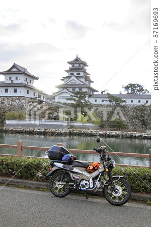 Imabari Castle, one of Japan's leading sea castles built by Todo Takatora 87169693
