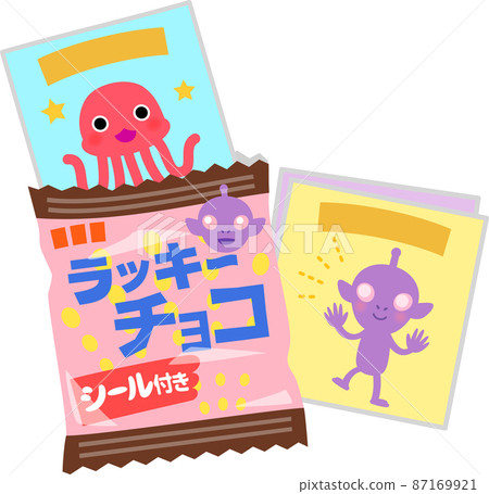 A collection of sweets bonus stickers 87169921