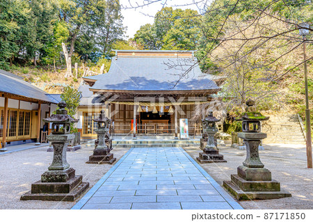 Imari Shrine in winter, Imari City, Saga Prefecture Imari Shrine in winter, Imari City, Saga Prefecture 87171850