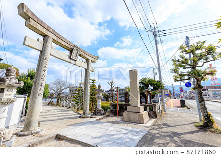 Imari Shrine in winter, Imari City, Saga Prefecture Imari Shrine in winter, Imari City, Saga Prefecture 87171860