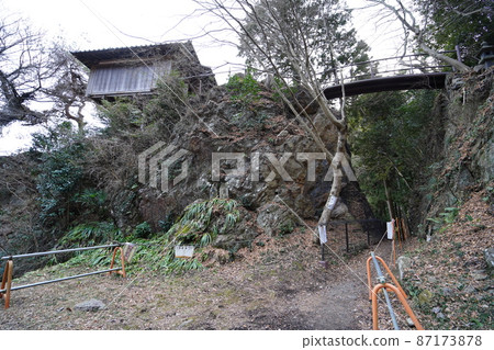 栃木縣足利市行土山淨印寺的清心亭和天光橋 87173878