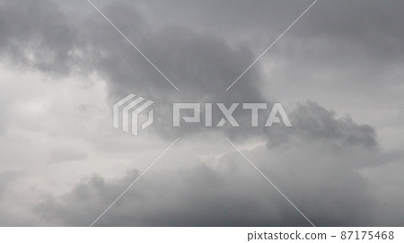 Dark sky and dramatic black cloud before rain. Dark sky and dramatic black cloud before rain. 87175468