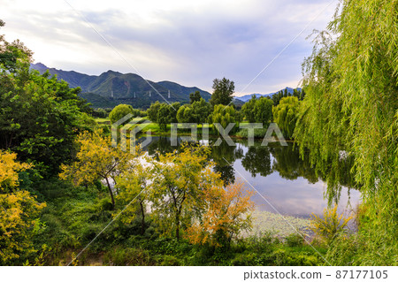 China Beijing Yanqi lake beautiful view KEMPINSKI HOTELS China Beijing Yanqi lake beautiful view KEMPINSKI HOTELS 87177105