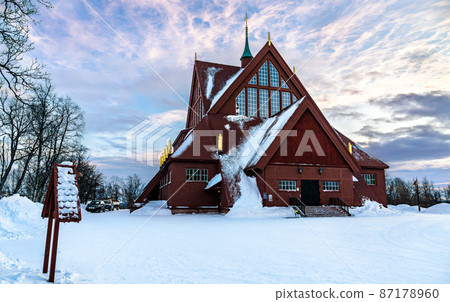 Kiruna Church in winter, Sweden Kiruna Church in winter, Sweden 87178960
