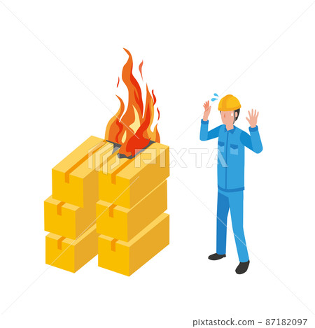 男工對工廠火災不耐煩 87182097